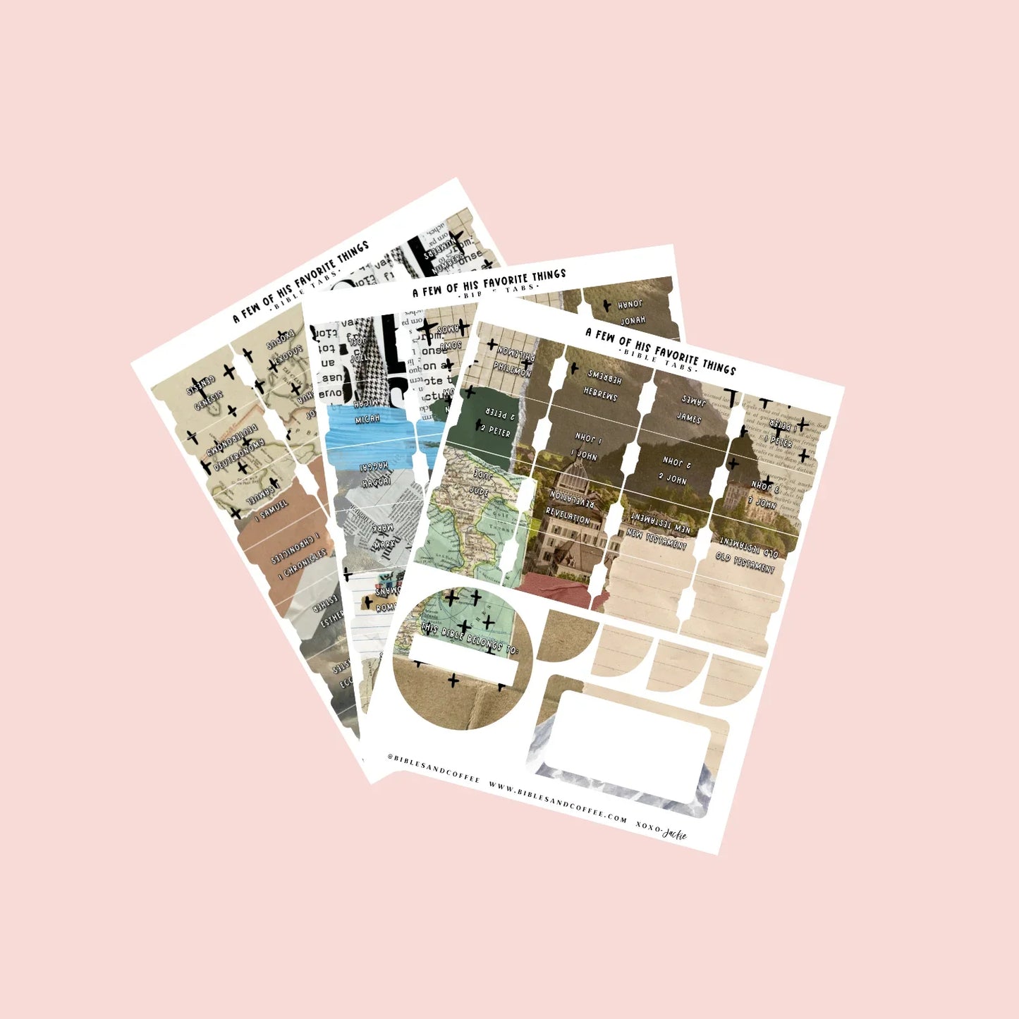 A Few of His Favorite Things Bible Tabs