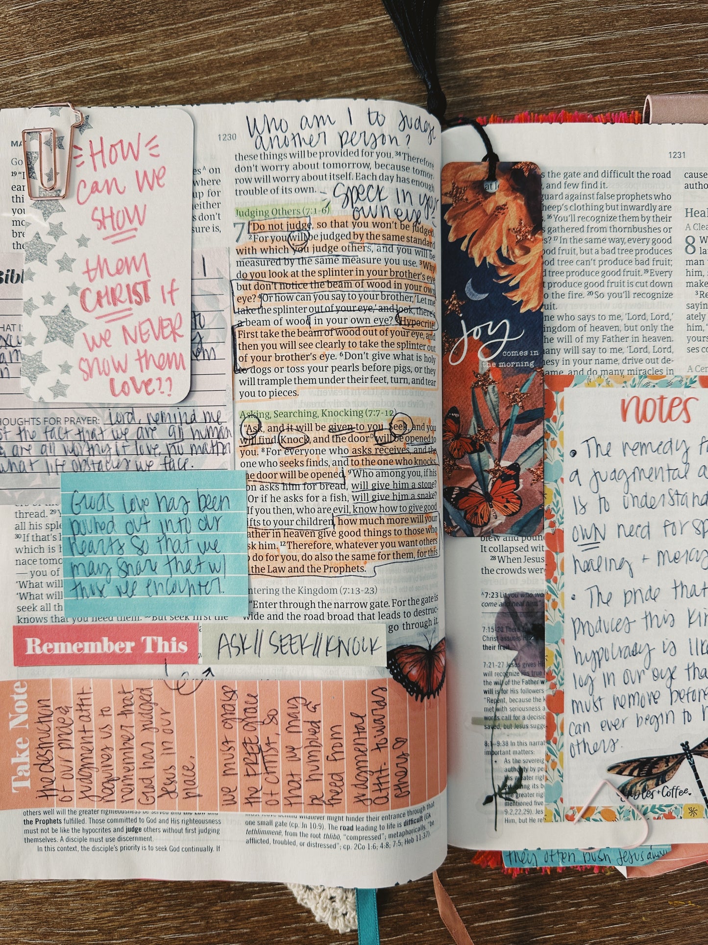 Joy Comes in the Morning Bookmark
