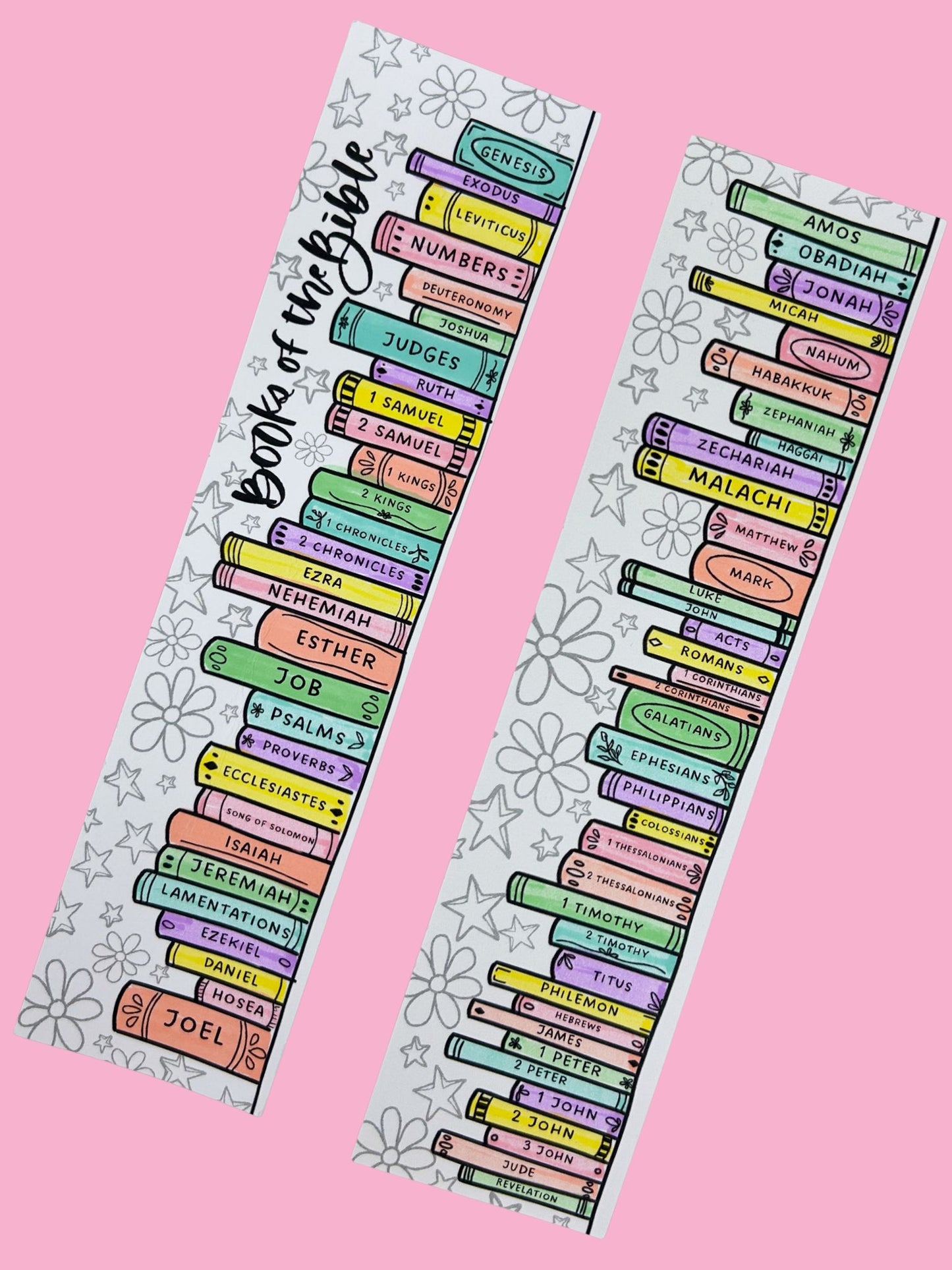 Books of the Bible Bookmark