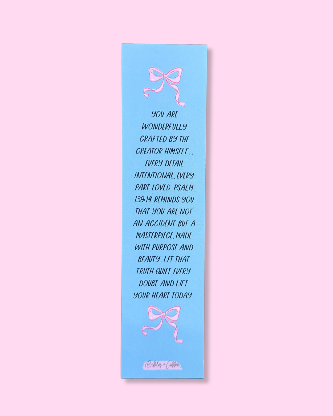Fearfully and Wonderfully Made Bookmark
