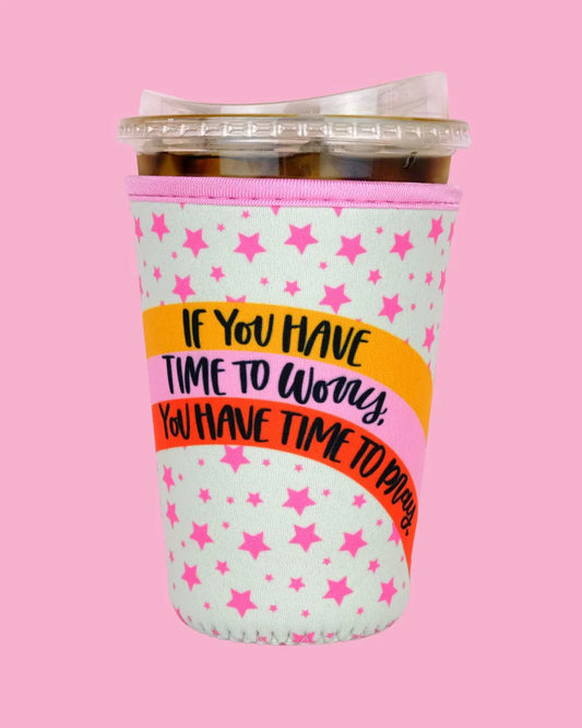 Time to Pray Iced Beverage Coozie