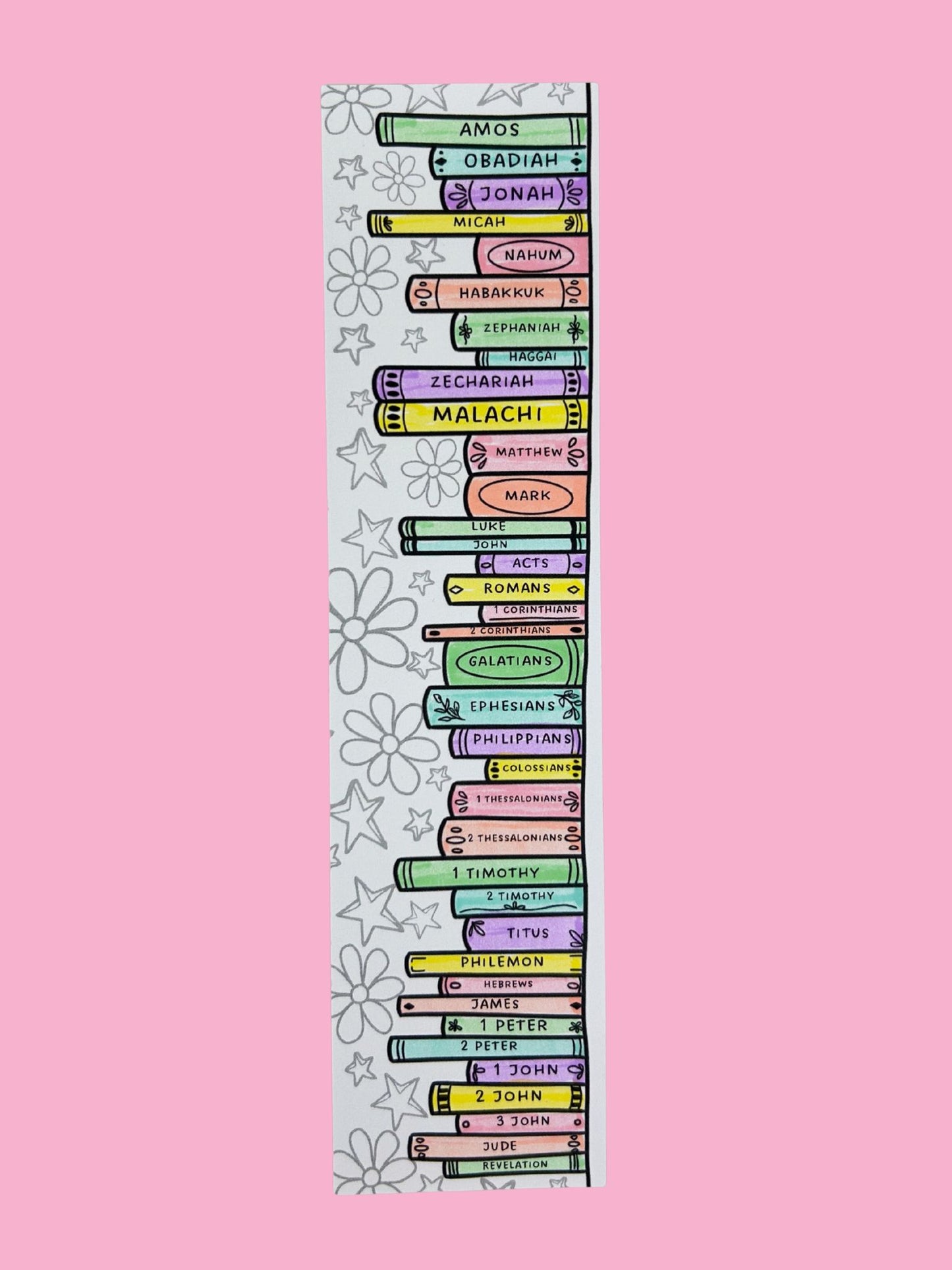 Books of the Bible Bookmark