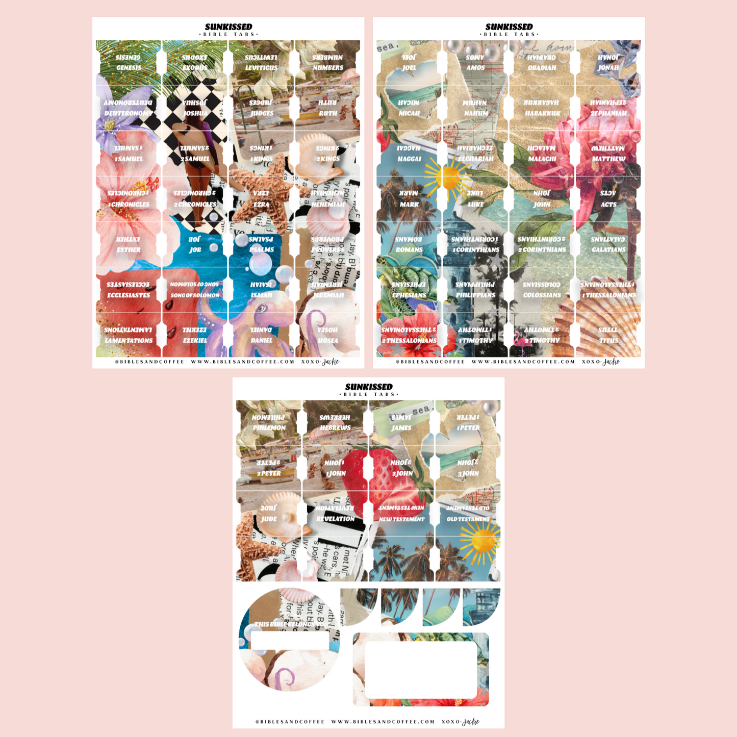 Sunkissed Bible Tabs