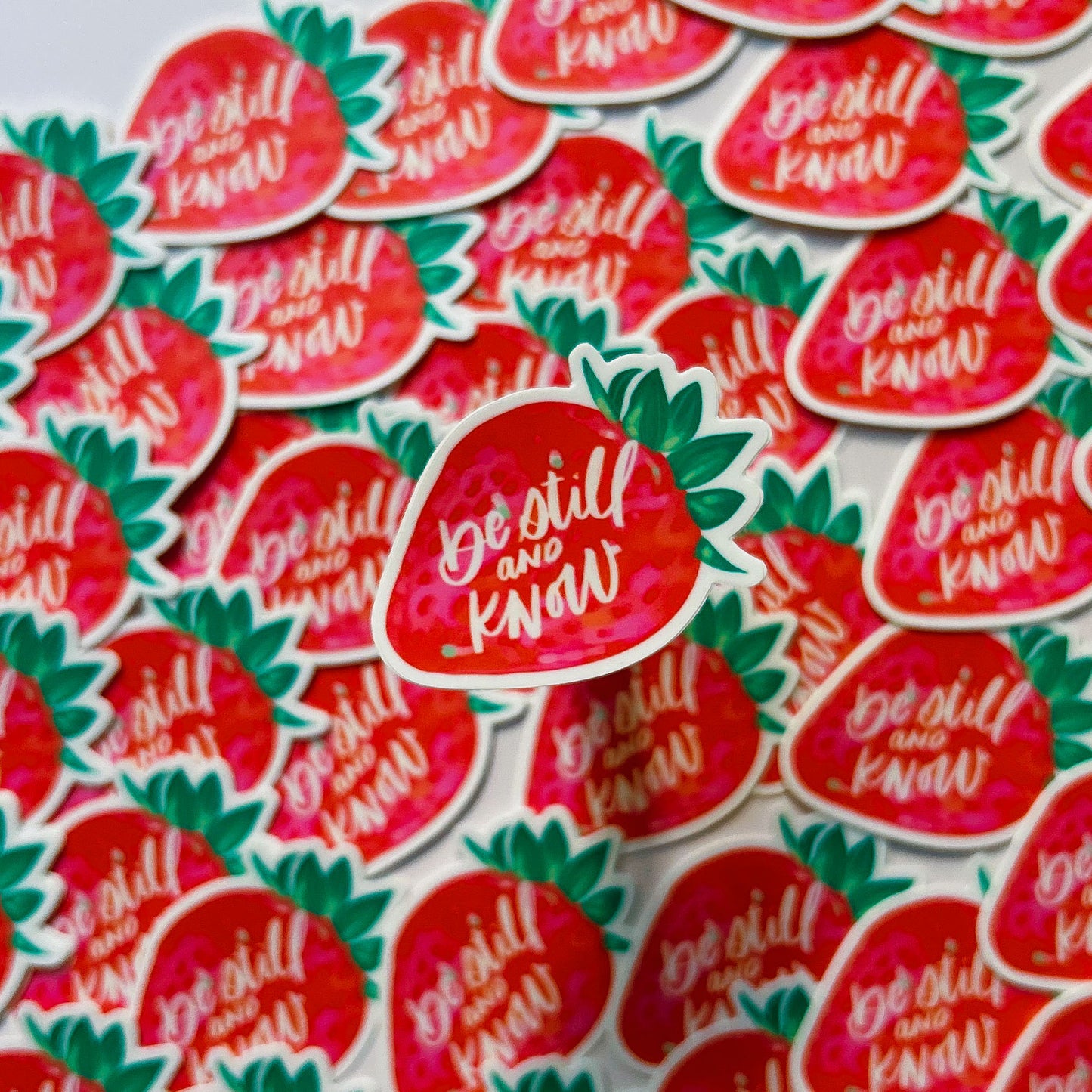 Be Still & Know Sticker