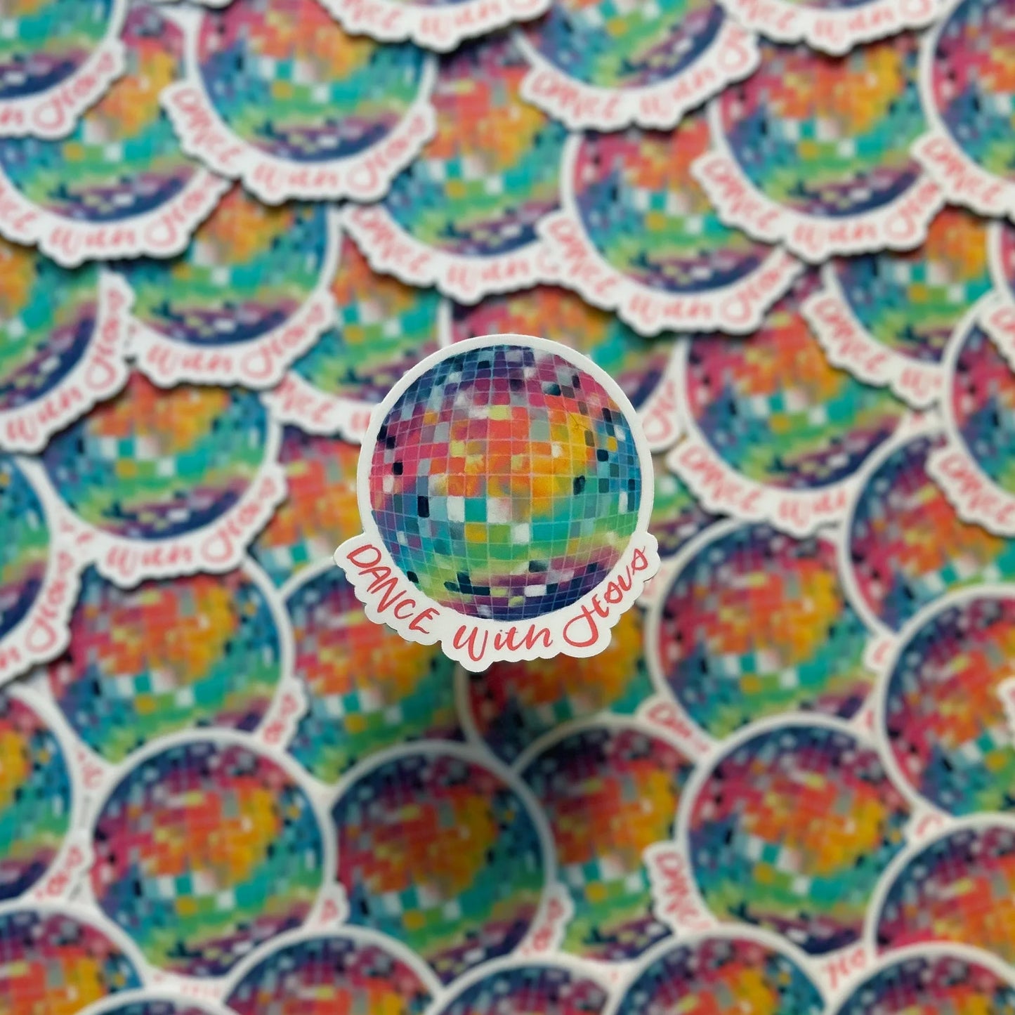 Dance With Jesus Sticker