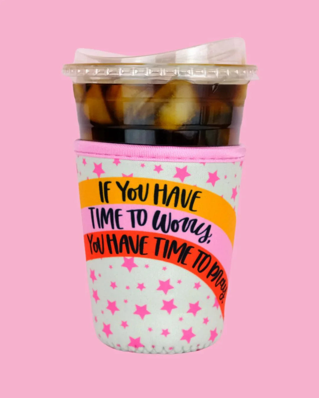 Time to Pray Iced Beverage Coozie