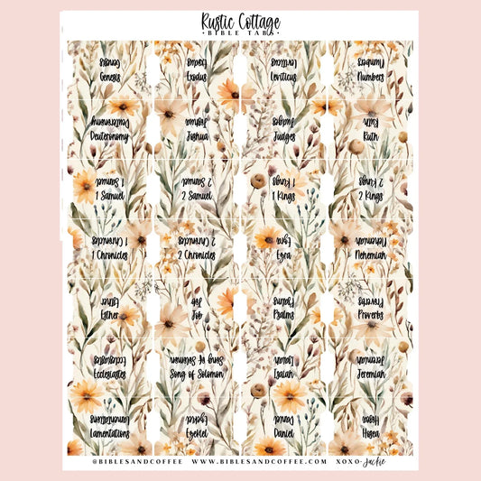Rustic Cottage Bible Tabs