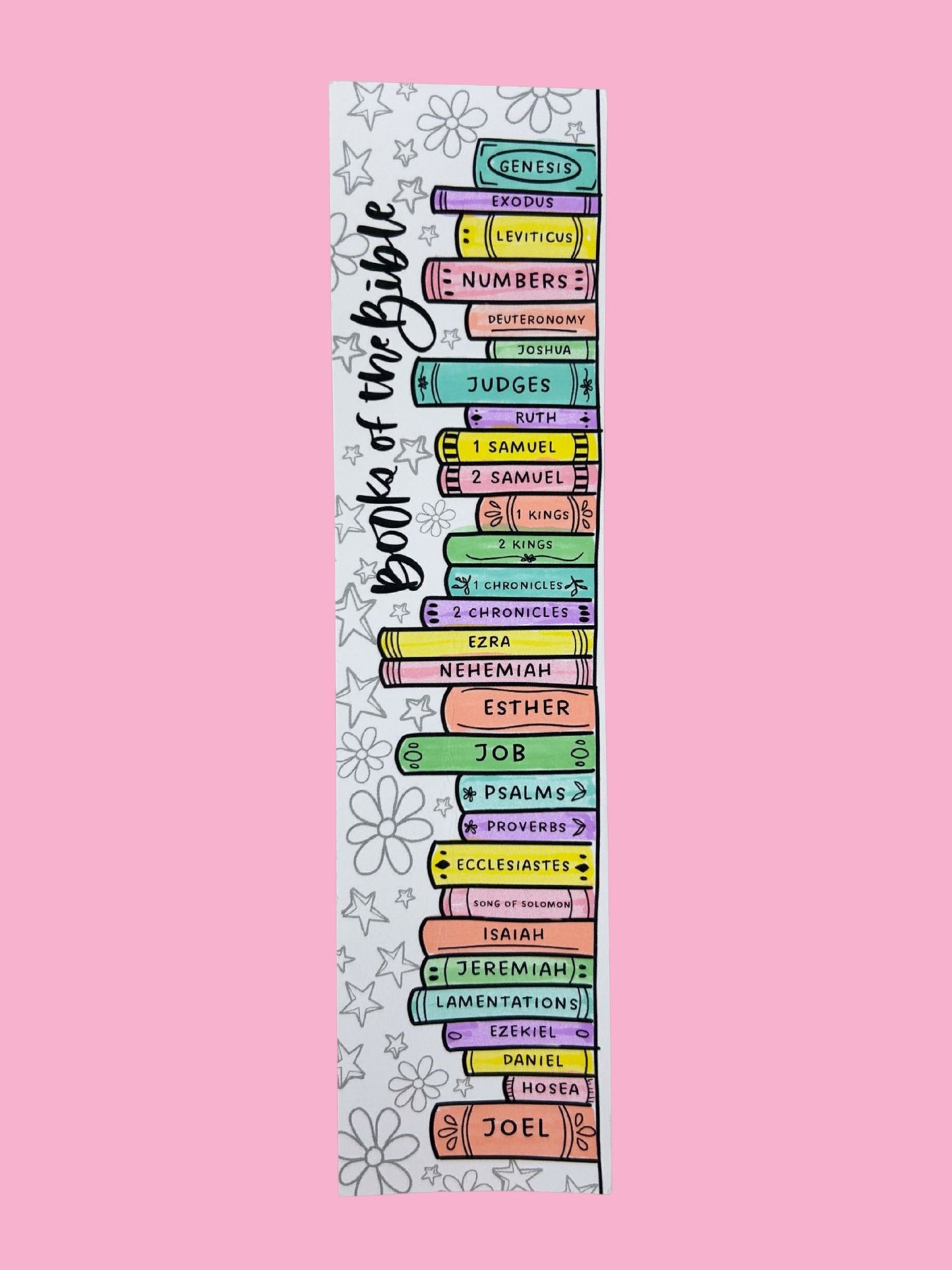 Books of the Bible Bookmark