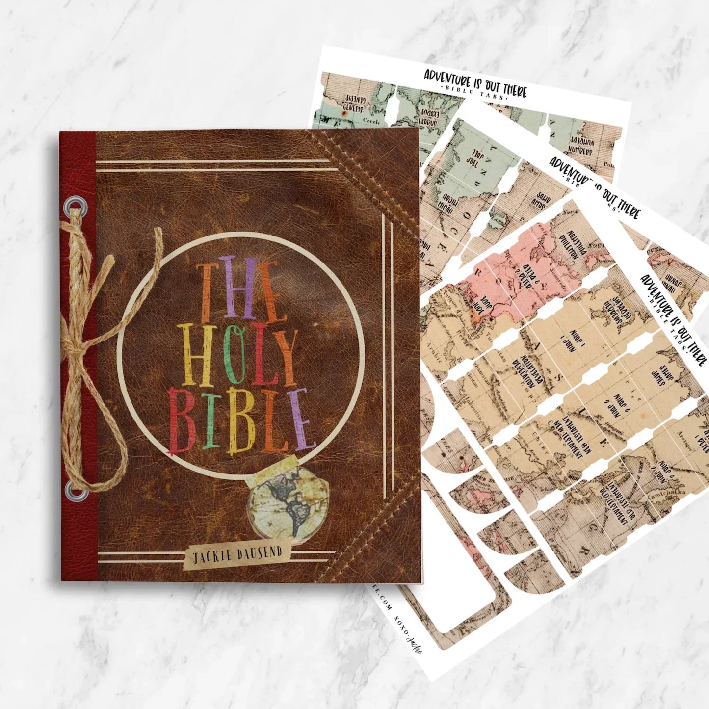 Adventure is Out There Canvas Bible