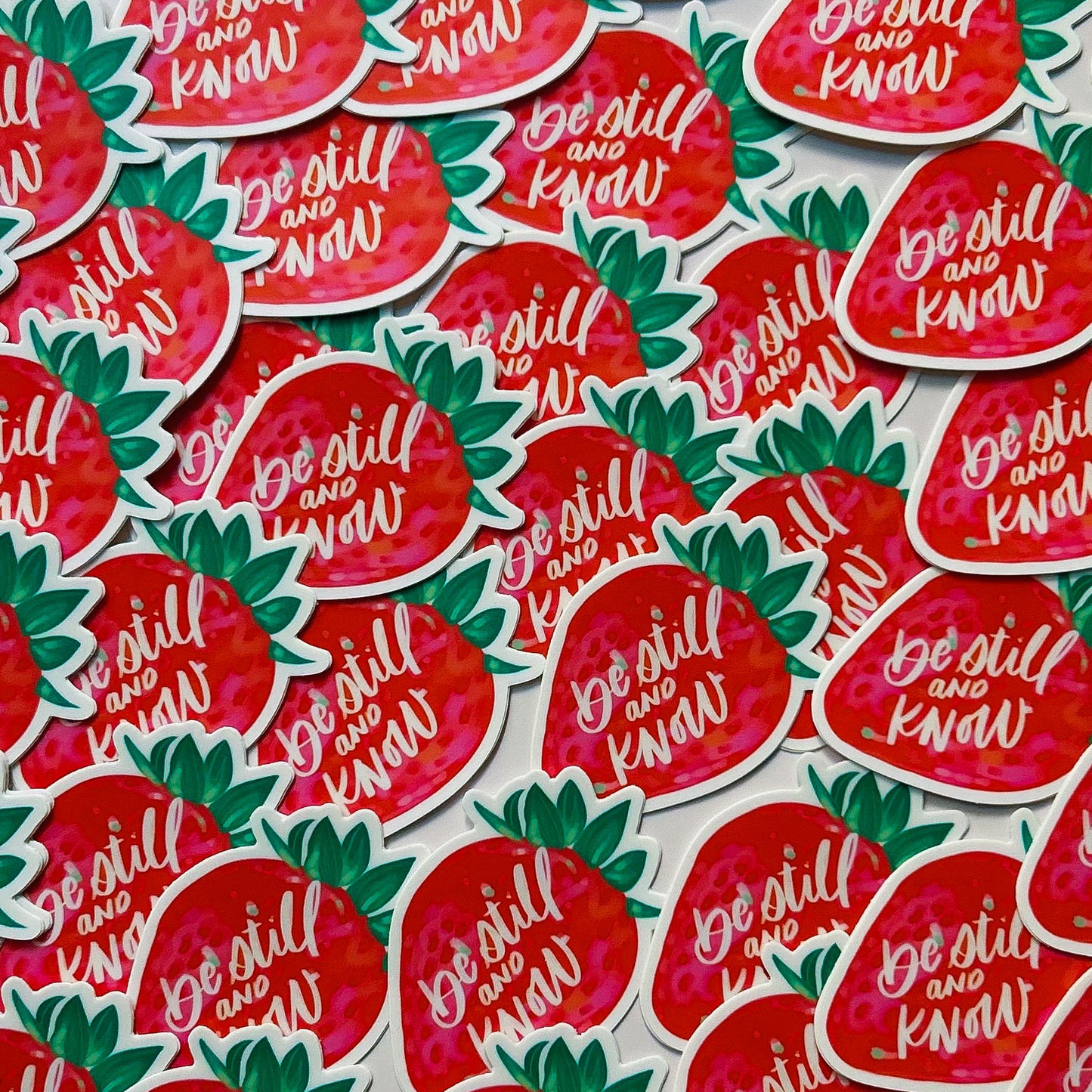 Be Still & Know Sticker