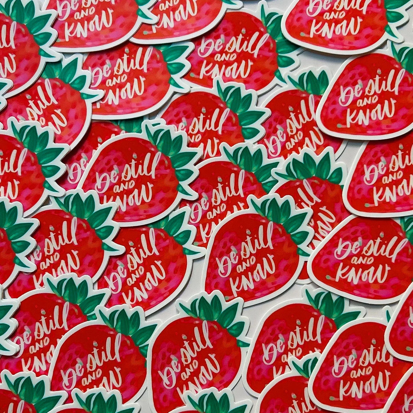 Be Still & Know Sticker