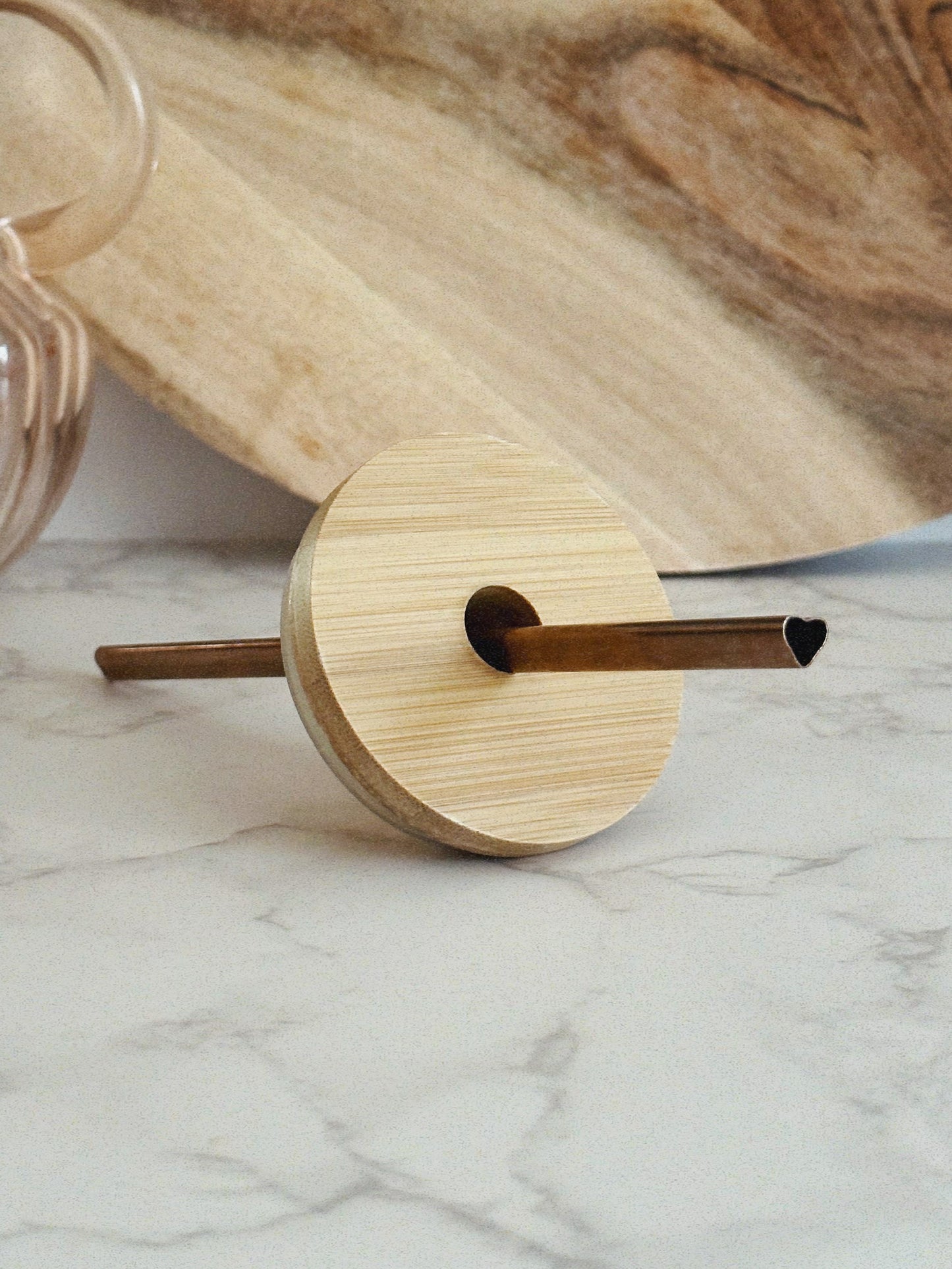 Bamboo Lid + Straw