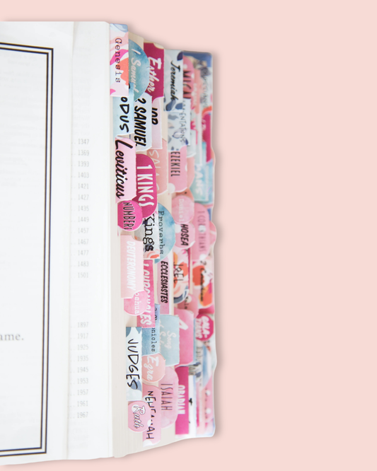 Floral Bible Tabs