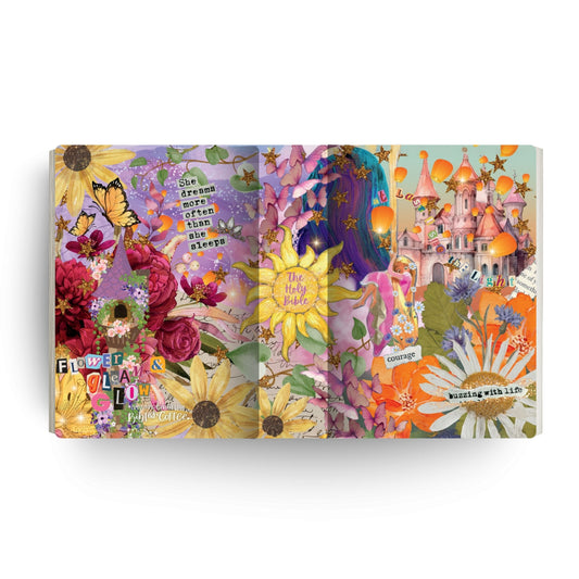 Flower Gleam & Glow Canvas Bible