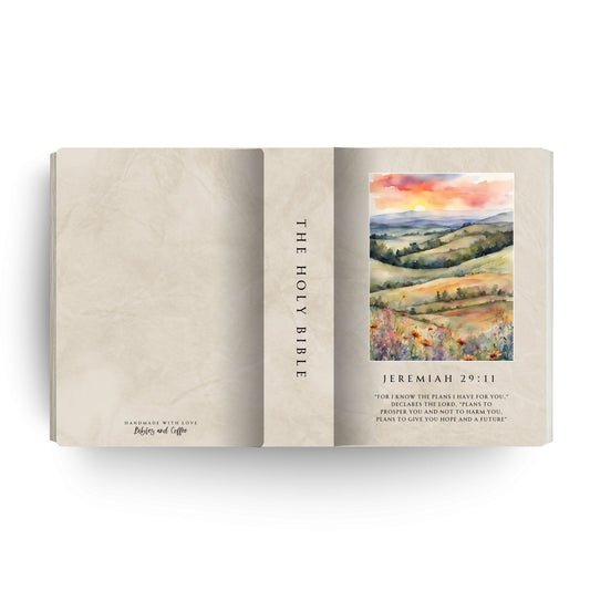 Hope and a Future Canvas Bible
