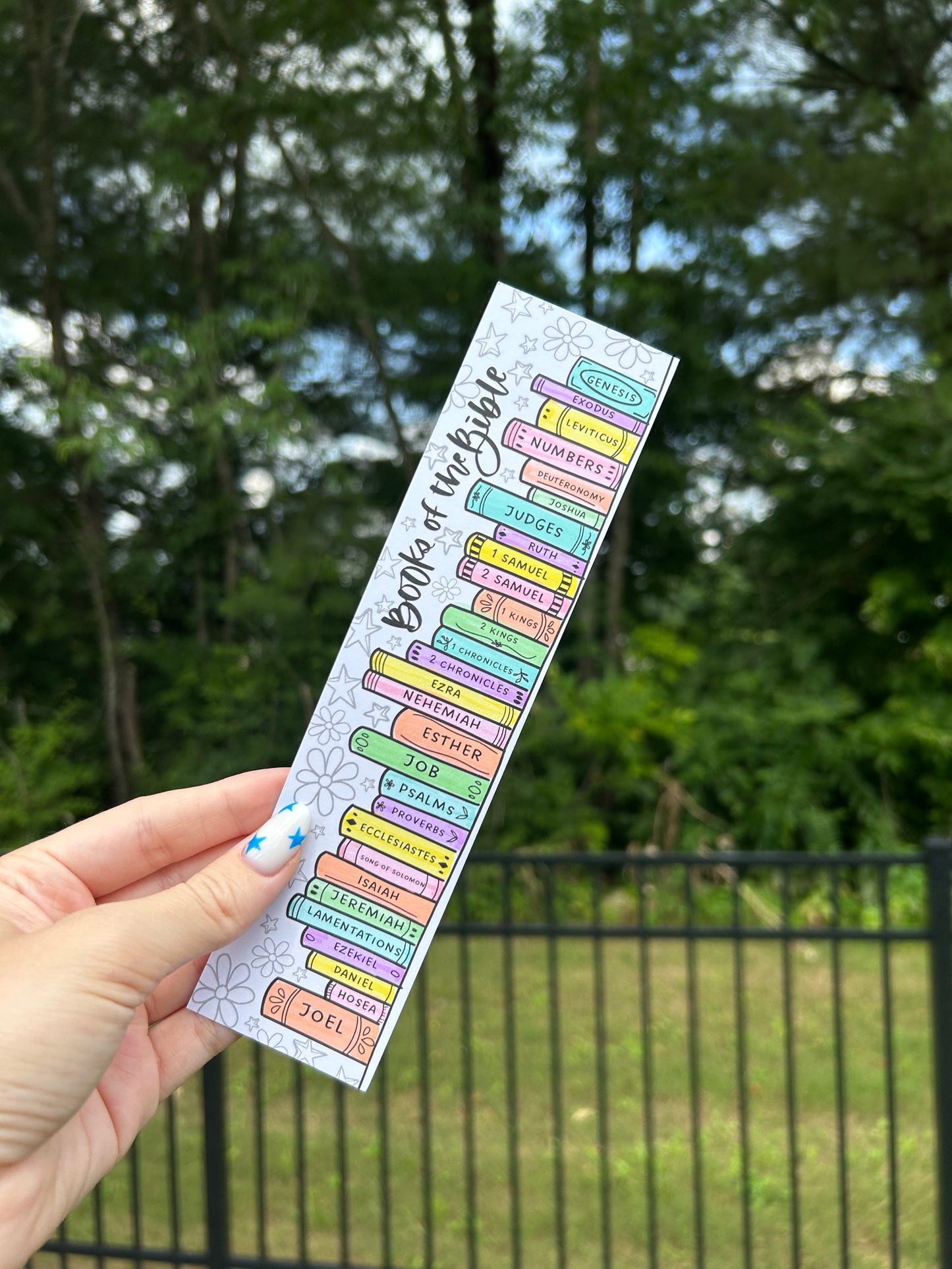 Books of the Bible Bookmark