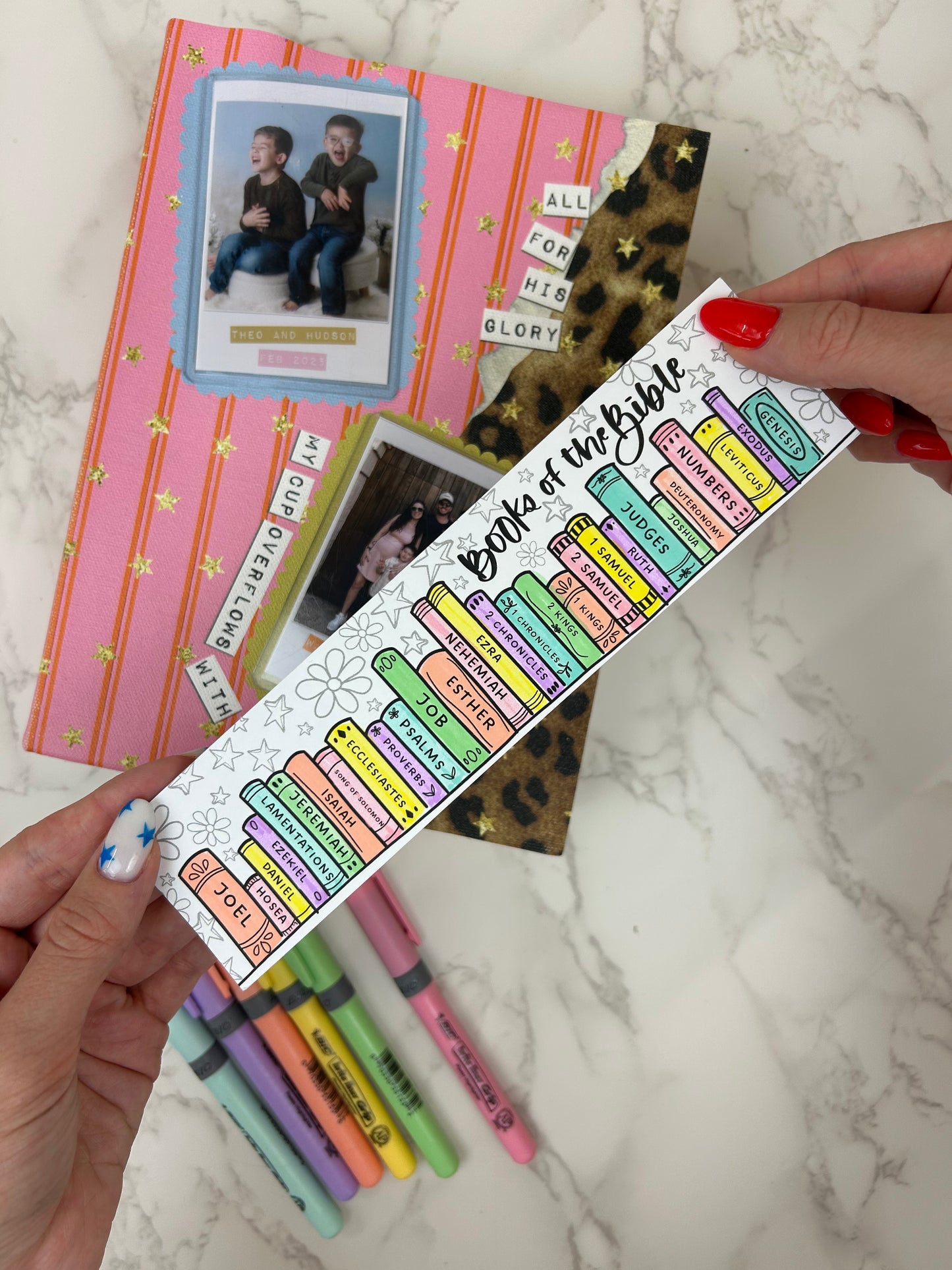 Books of the Bible Bookmark