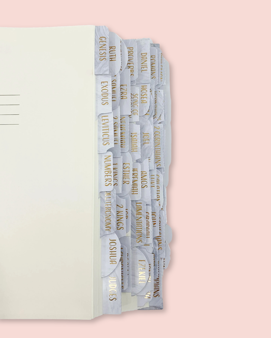 Marble Bible Tabs