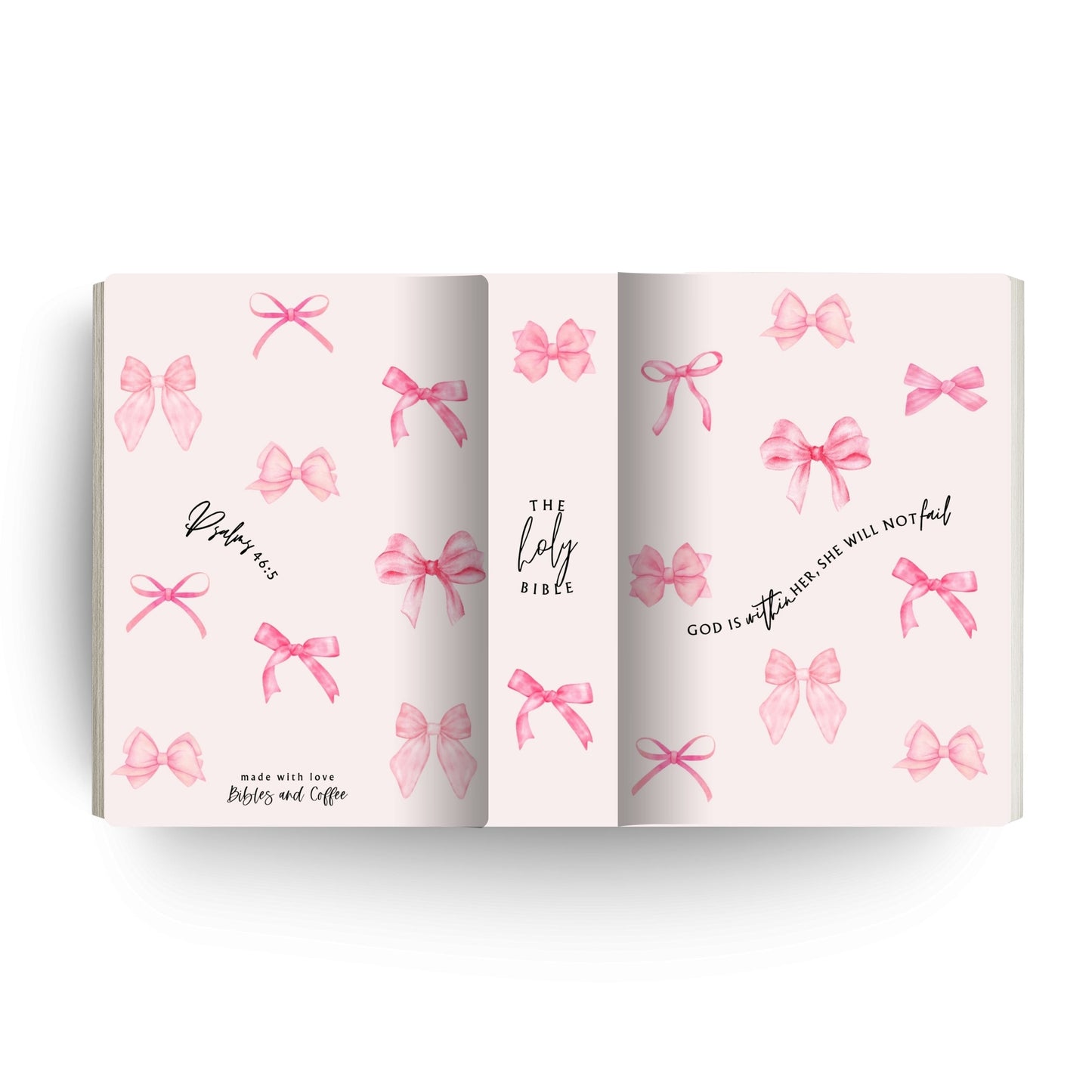 Pretty in Pink Canvas Bible