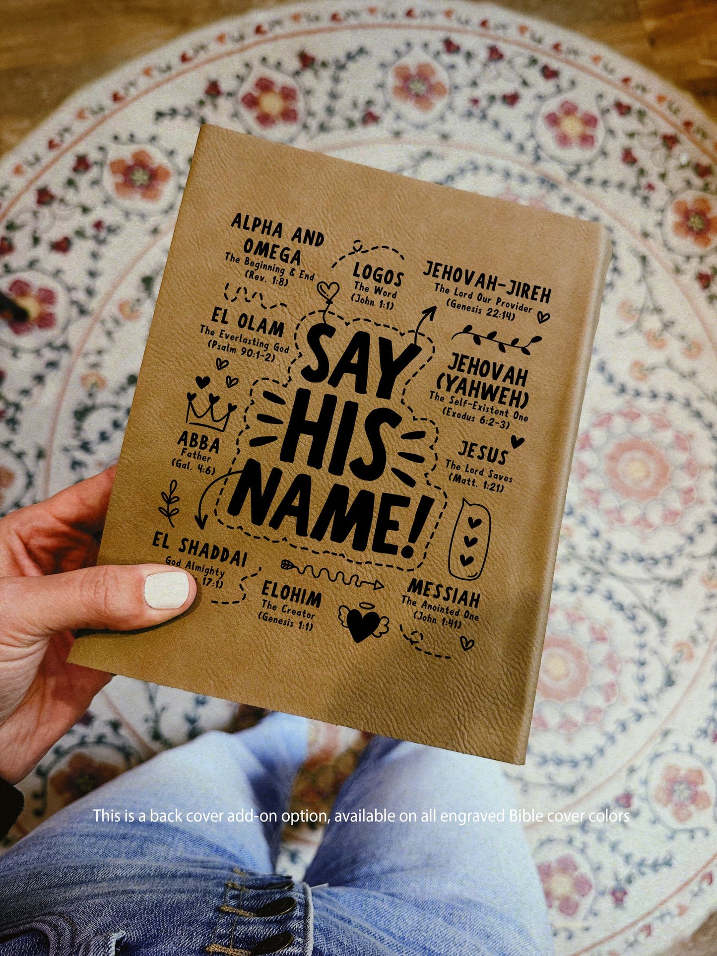 Show Me the Wonders Engraved Bible
