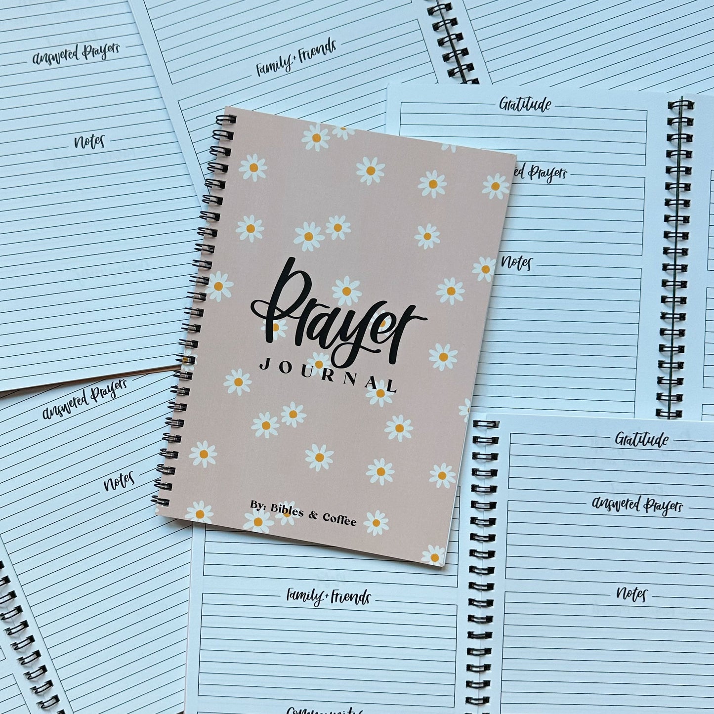 Pink Daisy Prayer Journal