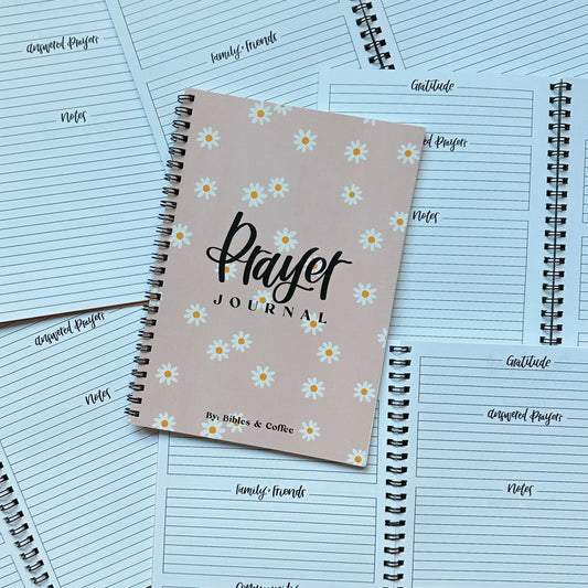 Pink Daisy Prayer Journal