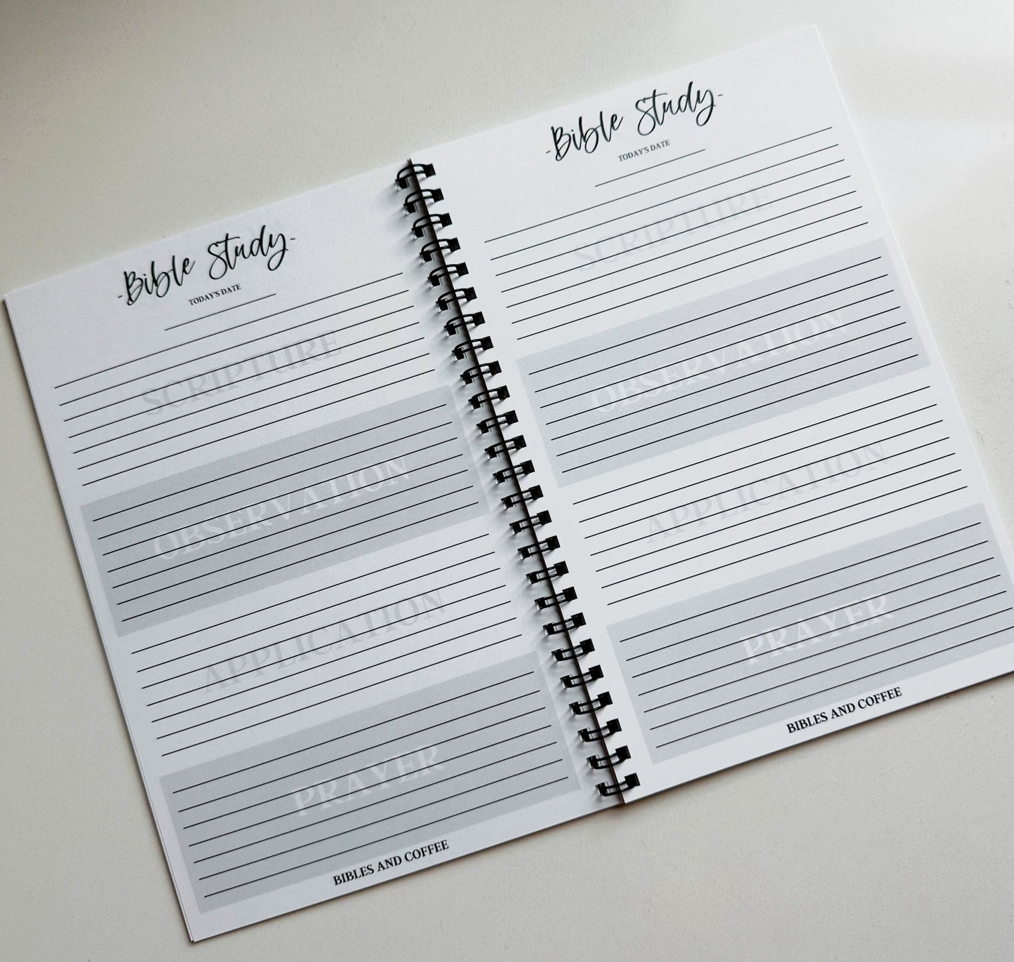 SOAP Bible Study Journal