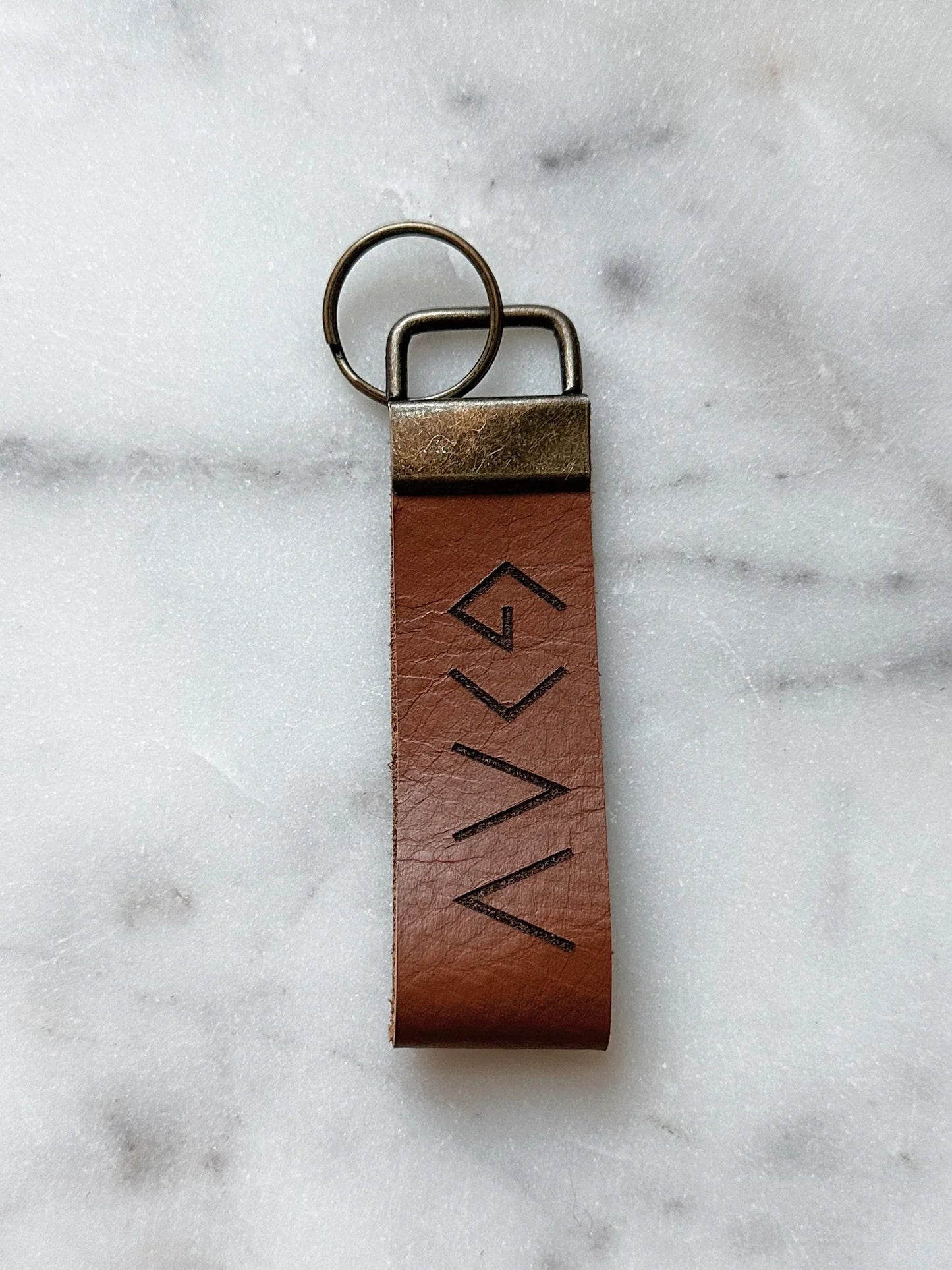 Genuine Leather Keychain