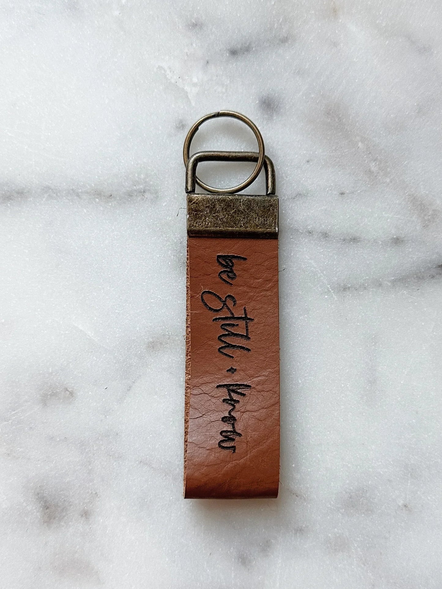 Genuine Leather Keychain