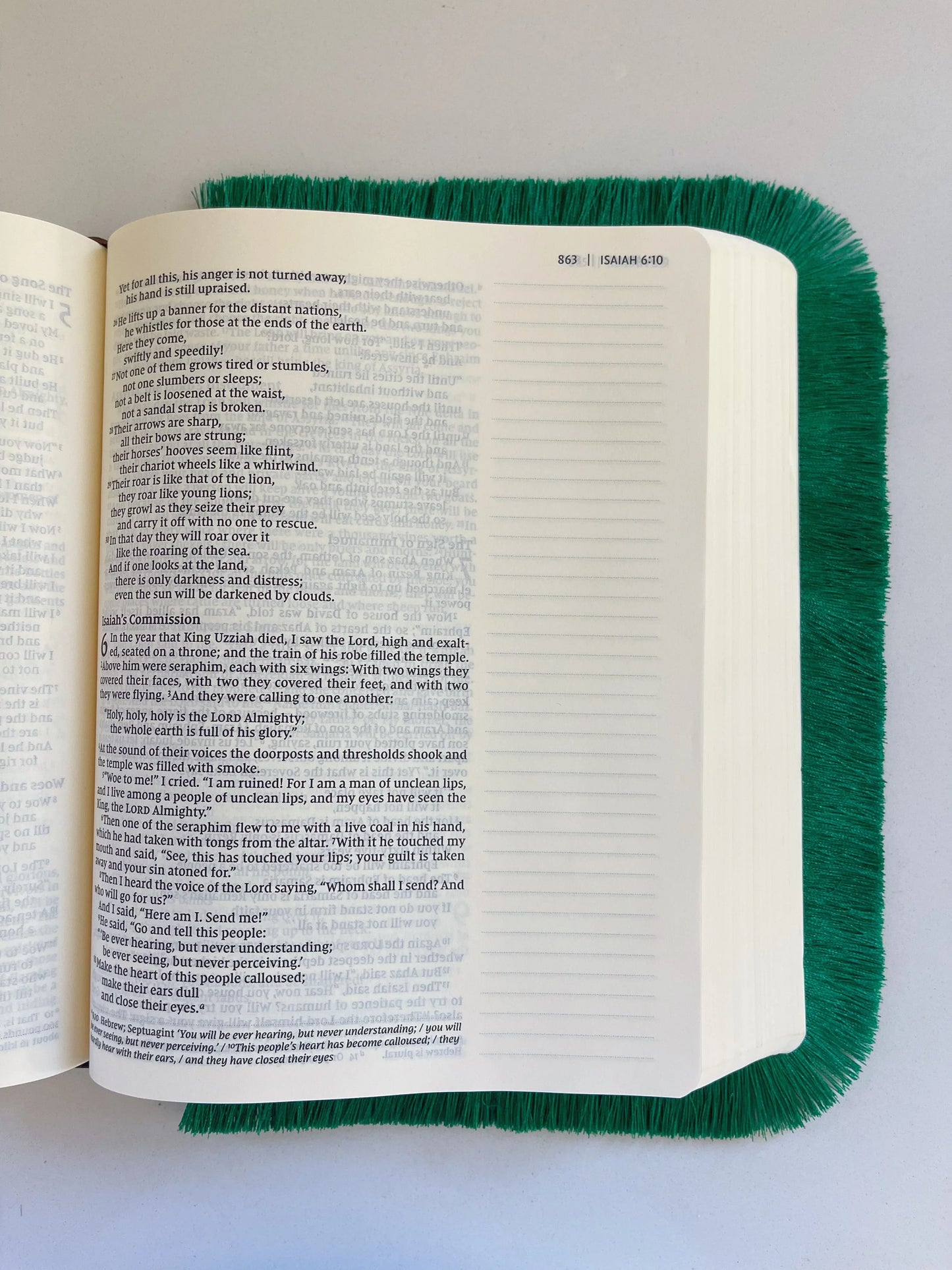 Emerald - Bible Fringe