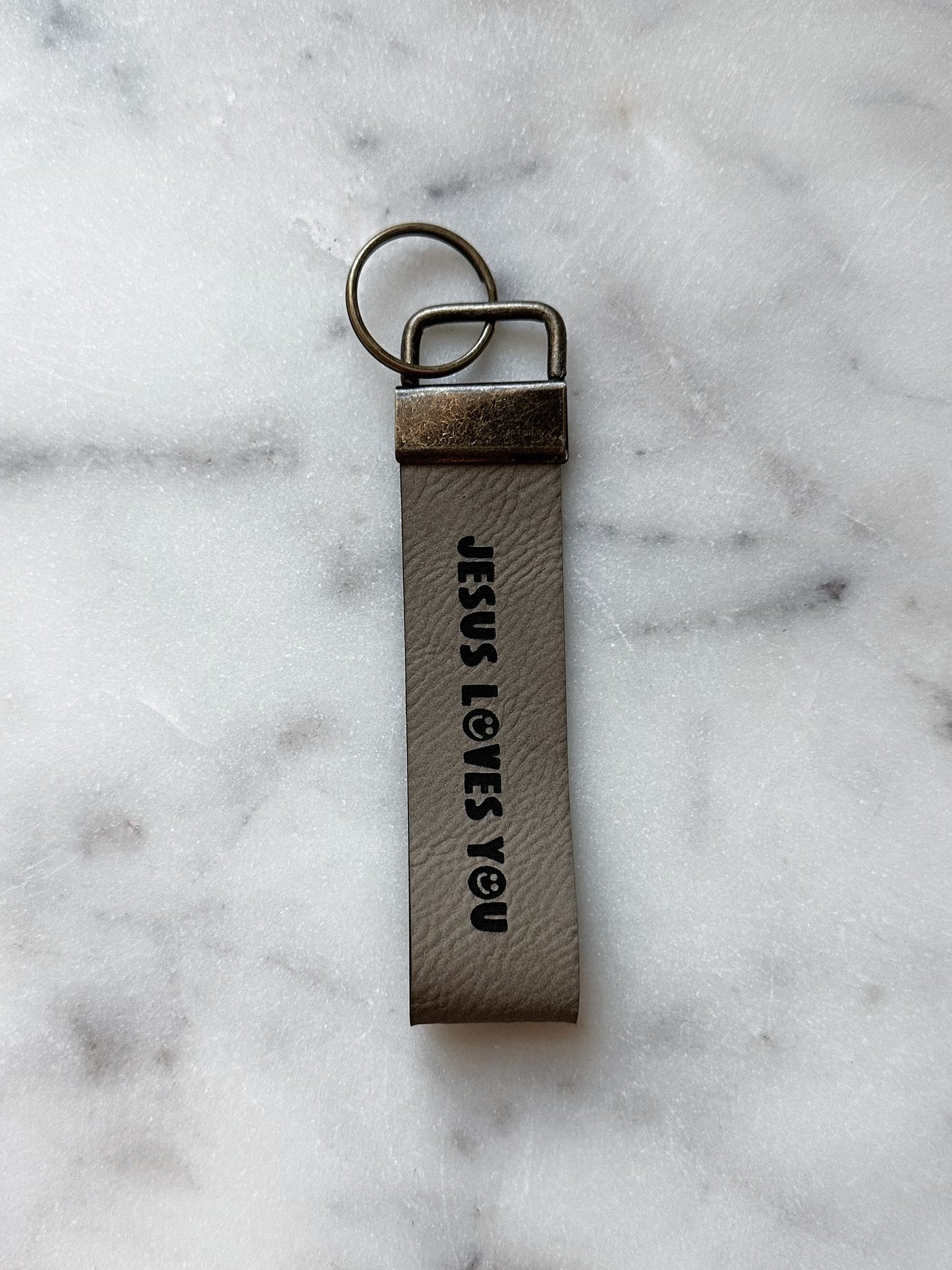 Jesus Loves You Keychain