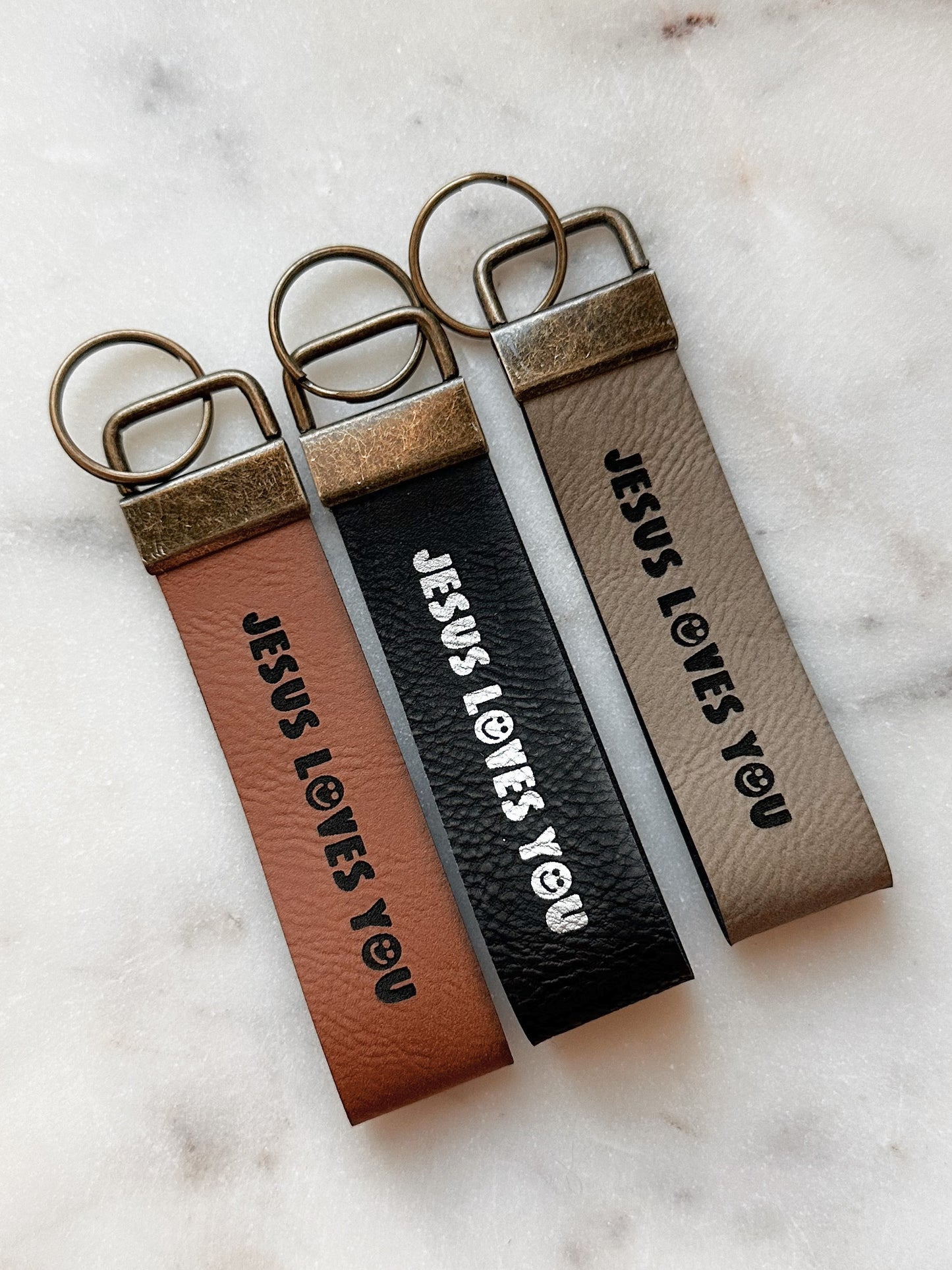 Jesus Loves You Keychain