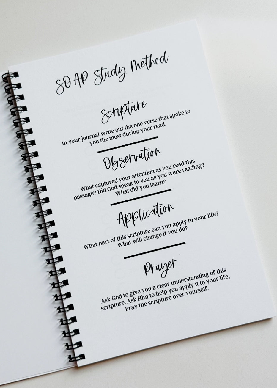SOAP Bible Study Journal