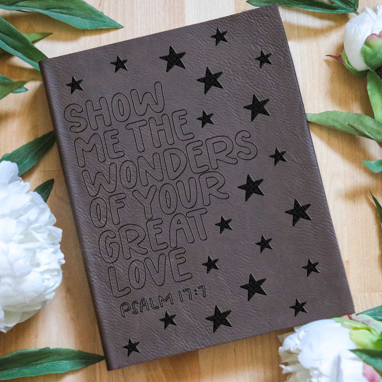 Show Me the Wonders Engraved Bible
