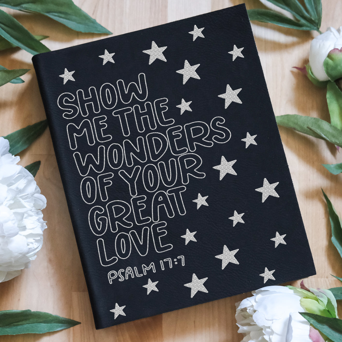 Show Me the Wonders Engraved Bible