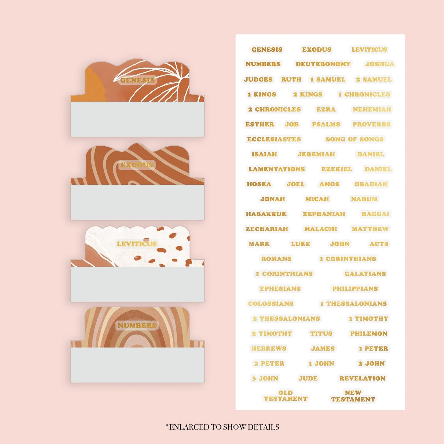 Boho - Repositionable Tabs Set