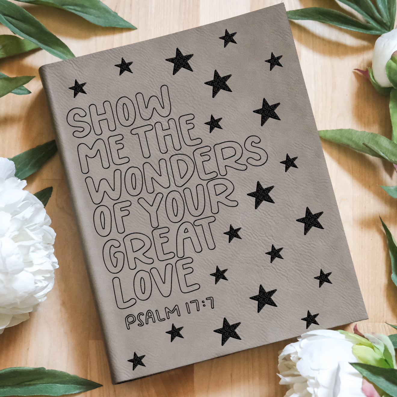 Show Me the Wonders Engraved Bible