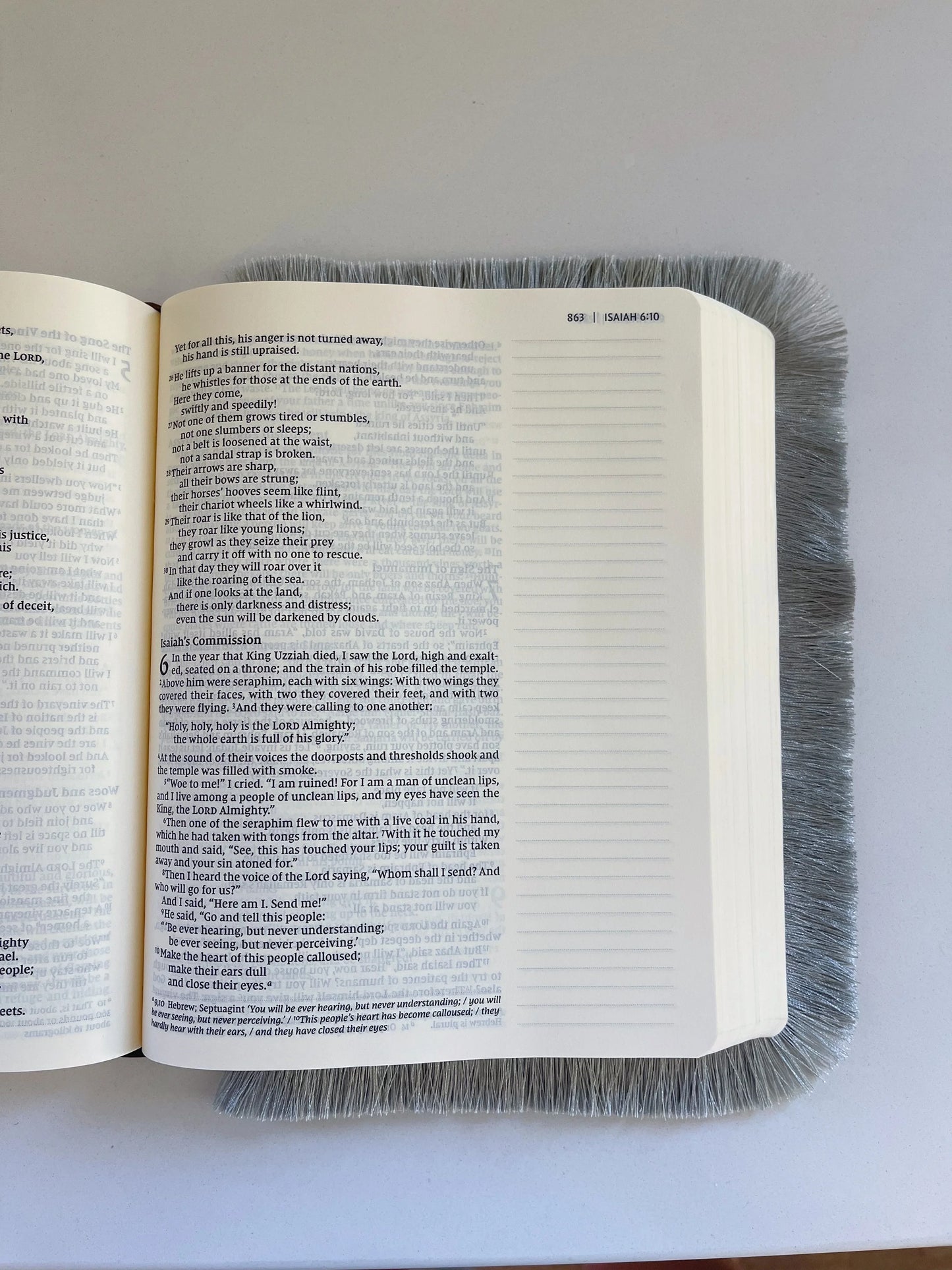 Silver - Bible Fringe