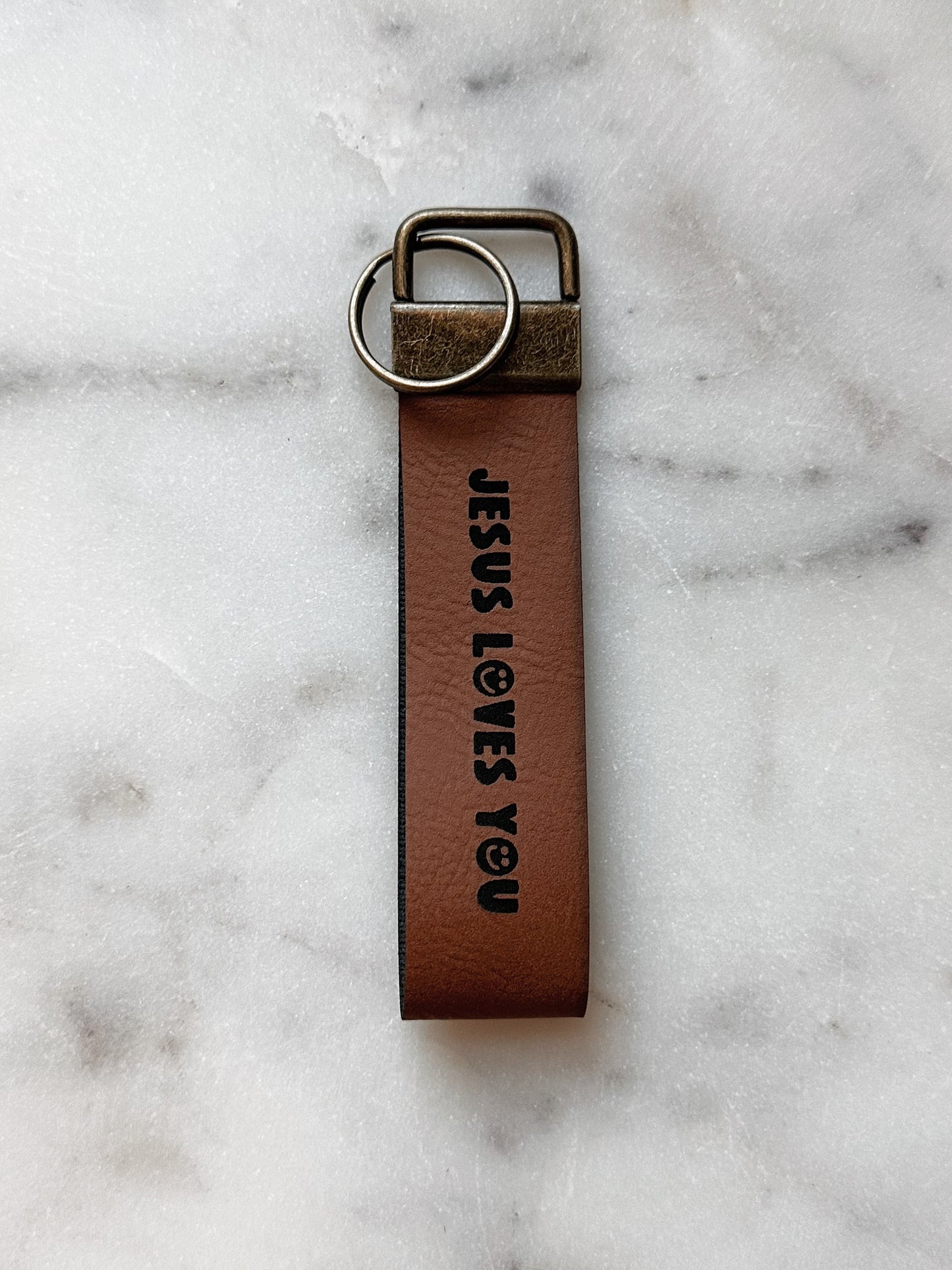 Jesus Loves You Keychain