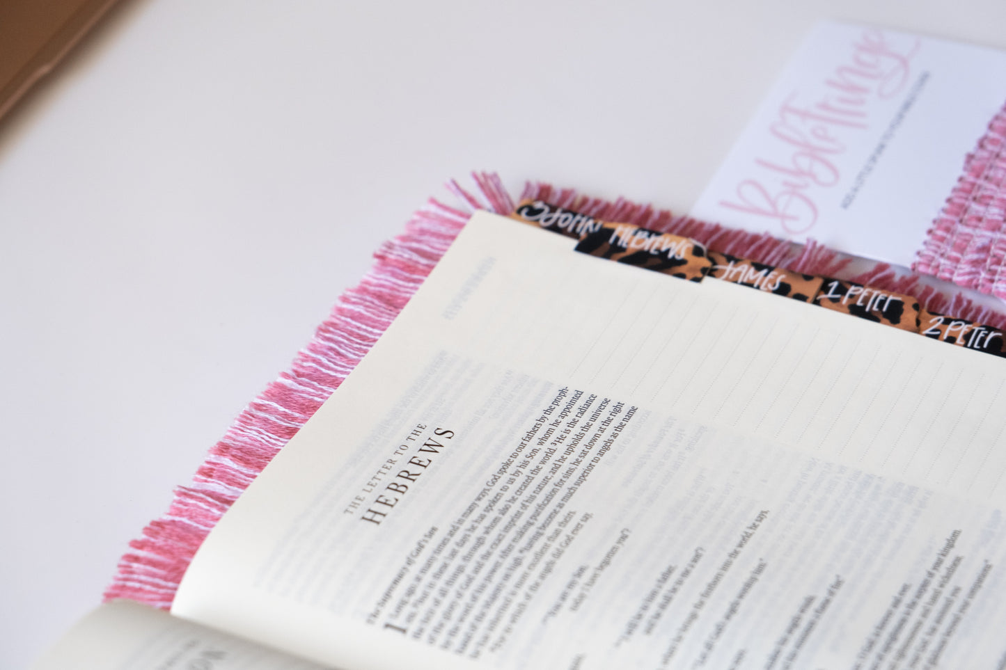 Flamingo Pink - Bible Fringe