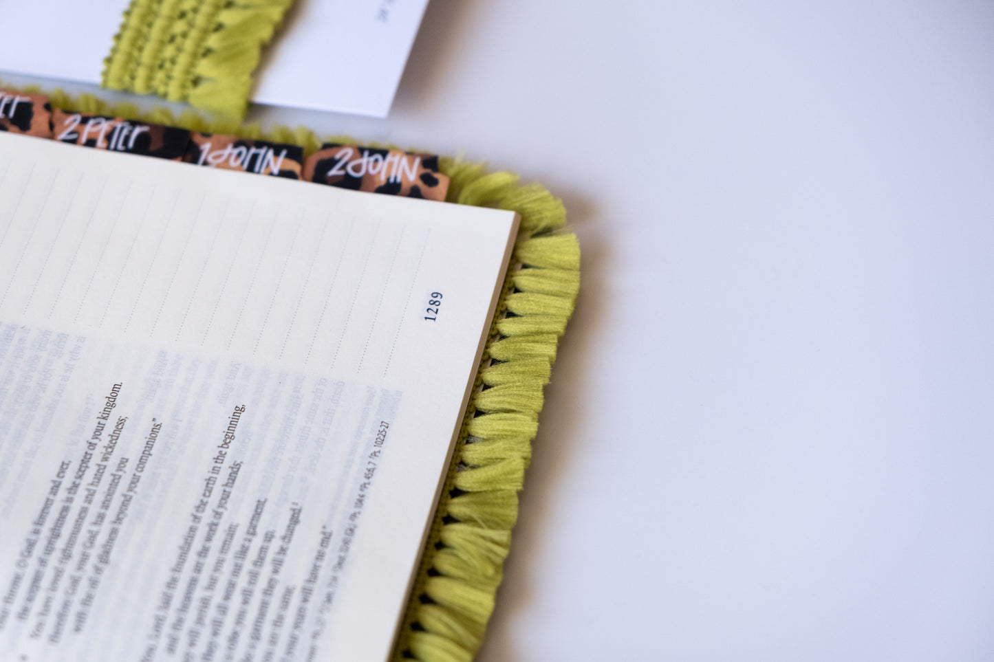 Olive Green - Bible Fringe