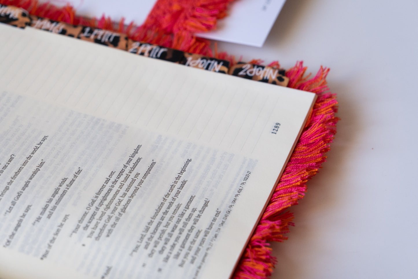 Firecracker Red - Bible Fringe
