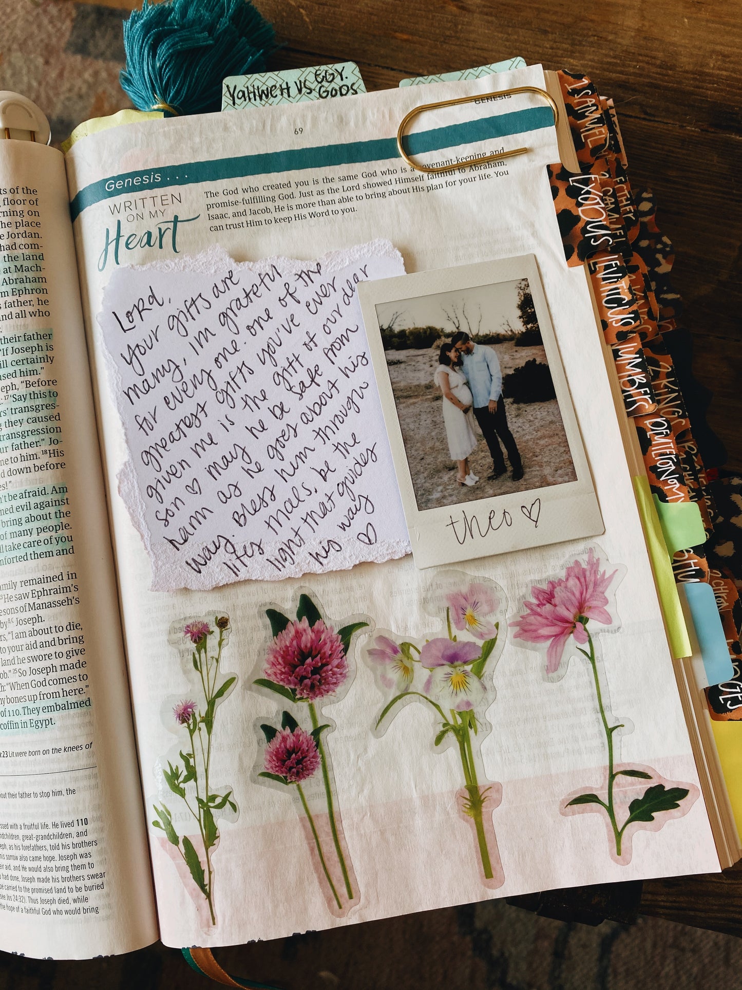 Peony Pink Journaling Sticker Pack (20ct)