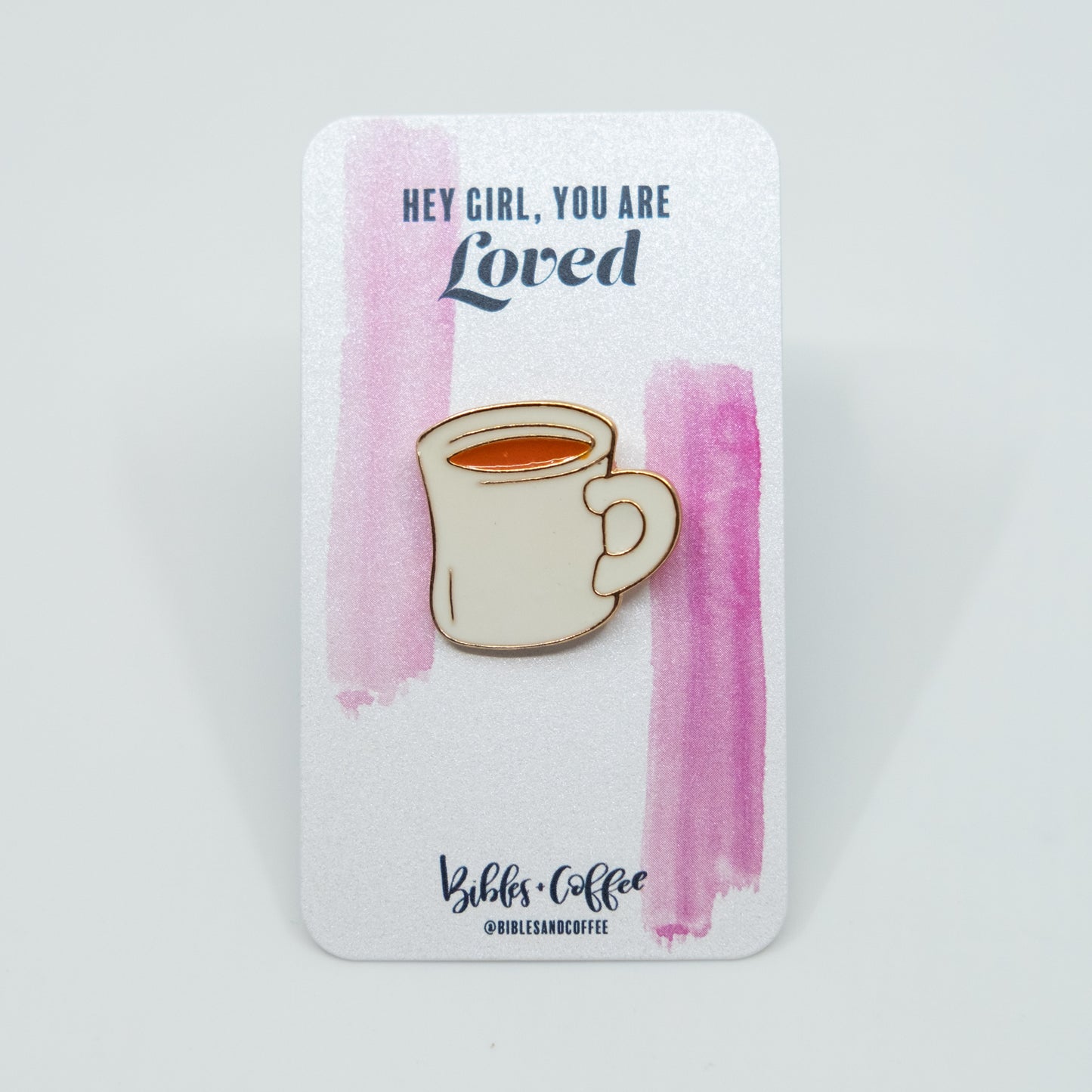 Hot Tea Enamel Pin