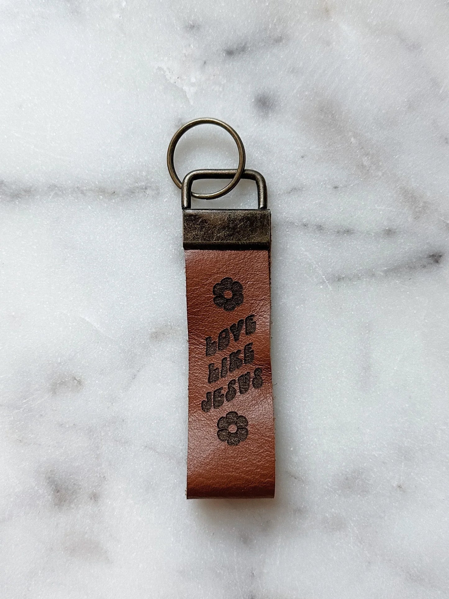 Genuine Leather Keychain