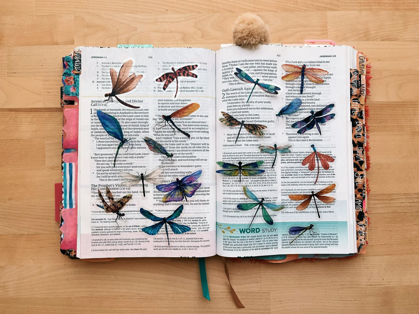 Dragonflies Journaling Sticker Pack (20ct)