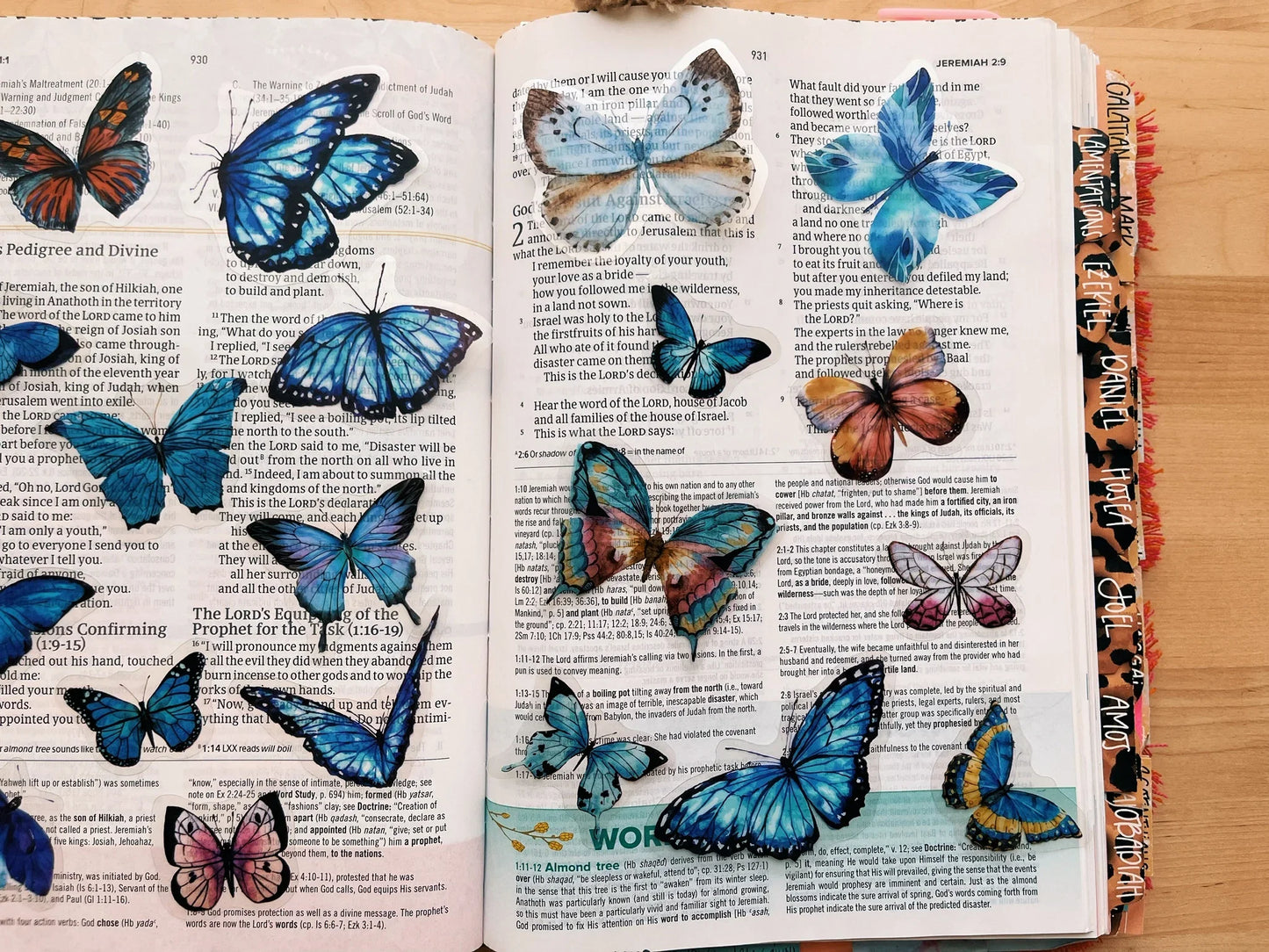Spring Butterflies Journaling Sticker Pack (20ct)
