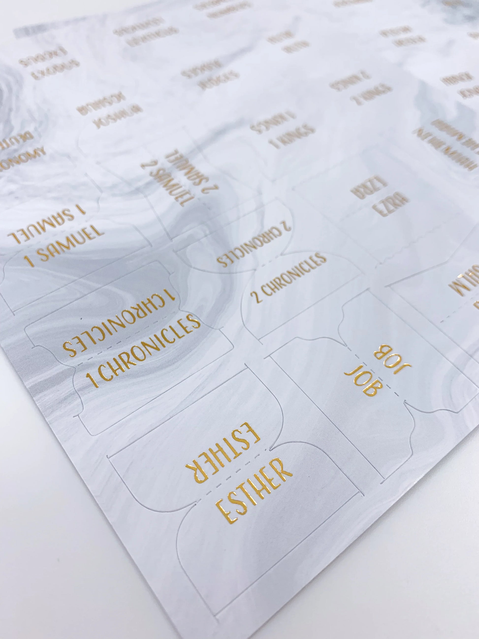 Marble Bible Tabs - Bibles and Coffee