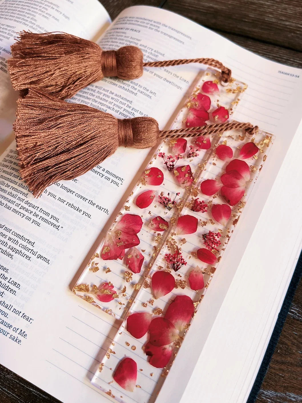 Pretty'n Pink Acrylic Bookmark