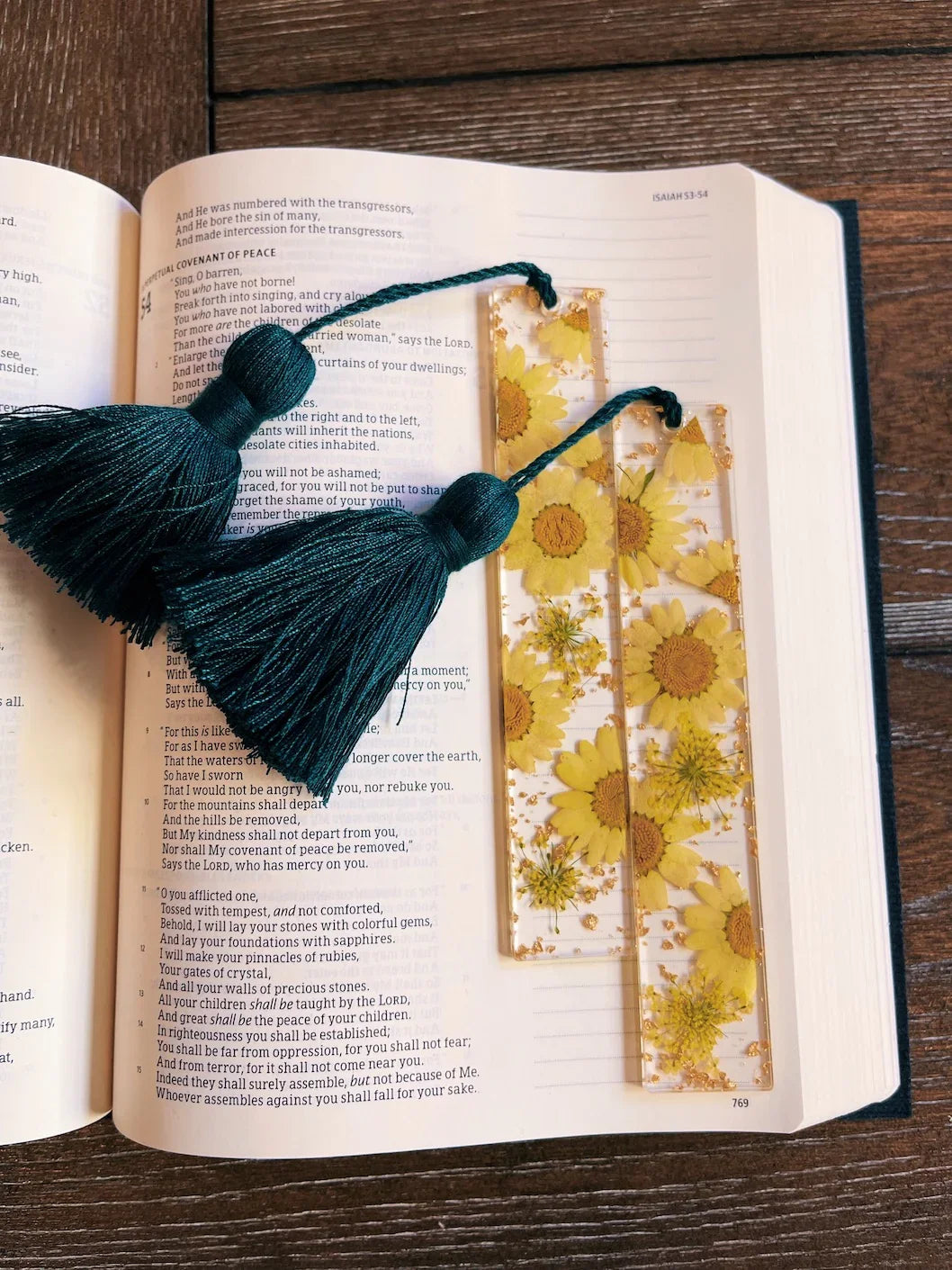 Sunny Days Acrylic Bookmark